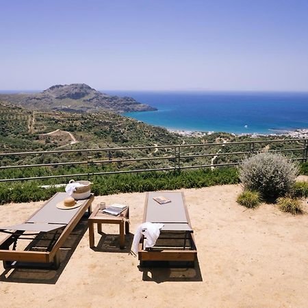 Villa Stella hillside 60m2 apartment sea view Plakias Esterno foto
