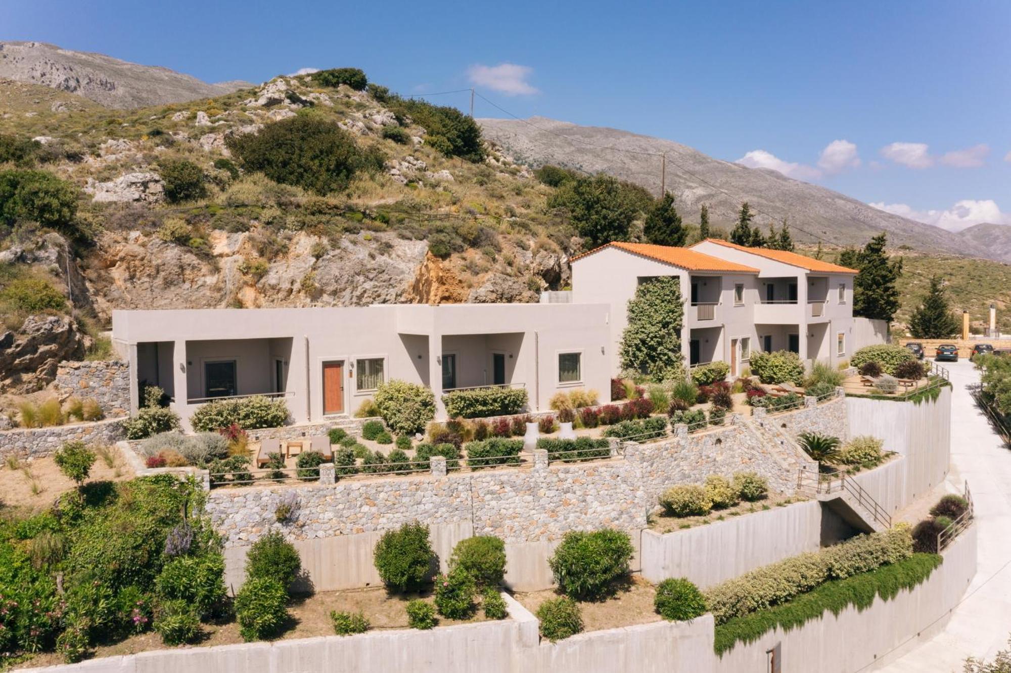 Villa Stella hillside 60m2 apartment sea view Plakias Esterno foto