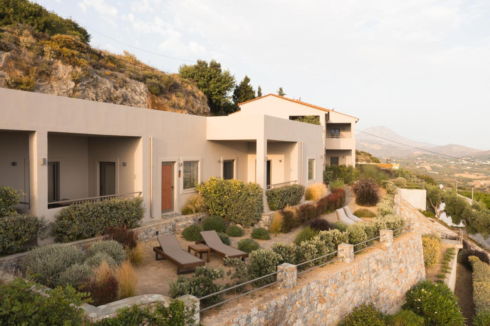 Villa Stella hillside 60m2 apartment sea view Plakias Esterno foto