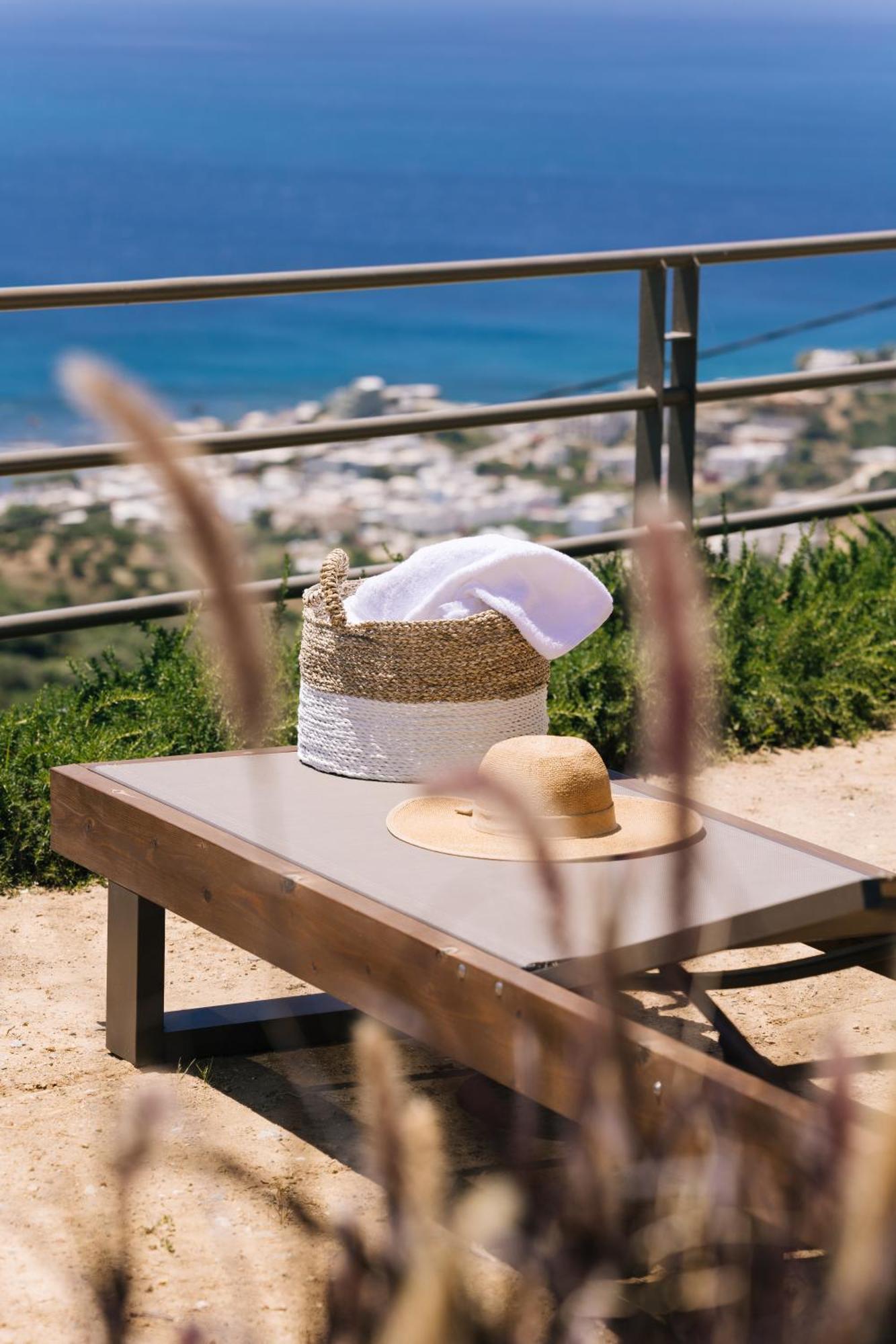 Villa Stella hillside 60m2 apartment sea view Plakias Esterno foto